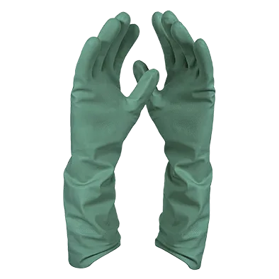 Guante de nitrilo verde 13" - G0018/19