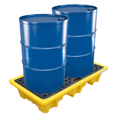 Pallet antiderrame 02 cilindros - SP-2DR-R