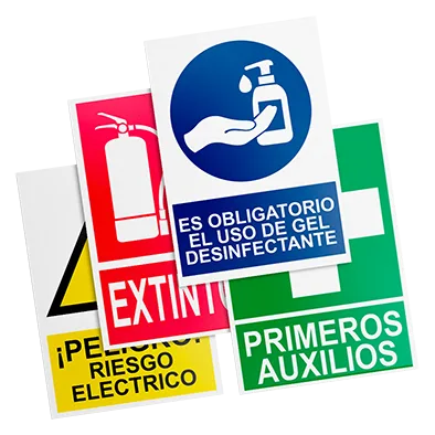 Señalética 20*30 de 3mm - V0012