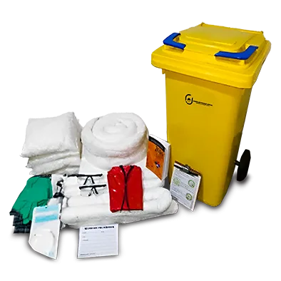 Kit antiderrame hidrocarburos contenedor 120L - AZ120L