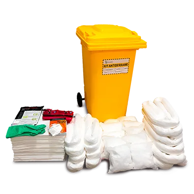 Kit antiderrame hidrocarburos contenedor 240L - AZ240L