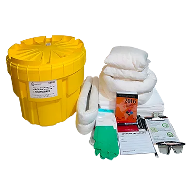 Kit antiderrame hidrocarburos overpack 30Gl - AZ030G