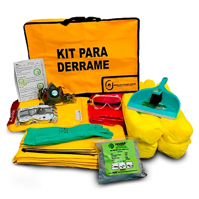Kit antiderrame químico 40L - AQ0040