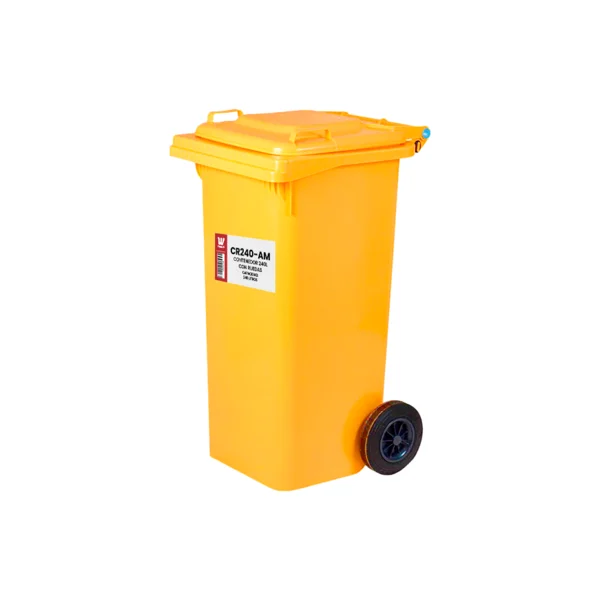 CONTENEDOR 240L CON RUEDAS CR240-AM