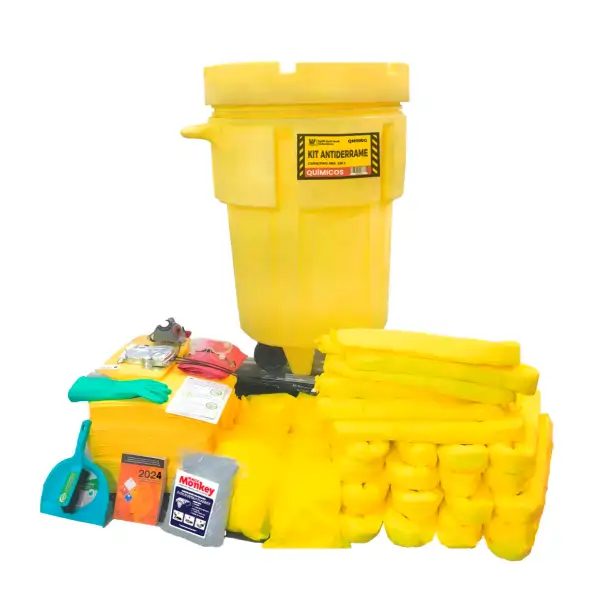 KIT ANTIDERRAME EN OVERPACK DE 95GLN