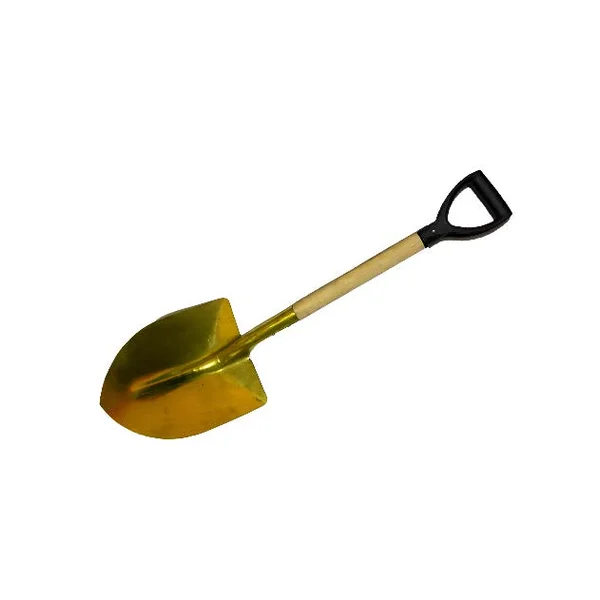 PALA DE BRONCE ANTICHISPA MANGO MADERA